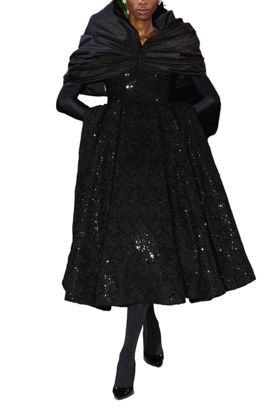 RUNWAY BLACK GOWN