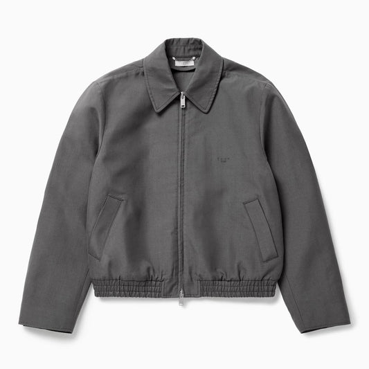 Light Zip-up Jacket Dark Grey