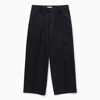 Chino Pleated Pants Dark Blue