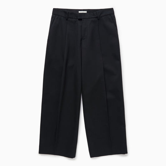 Chino Pleated Pants Dark Blue