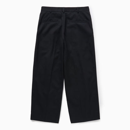 Chino Pleated Pants Dark Blue