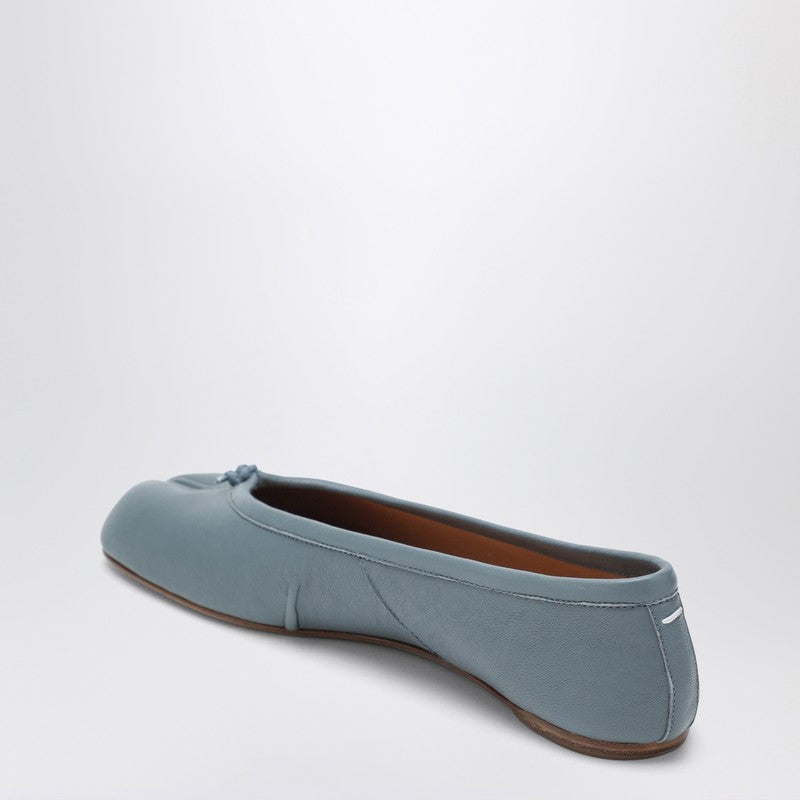 Grey-blue Tabi New ballet flats