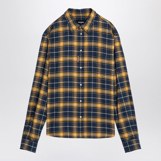 Blue/Yellow Chequered Shirt