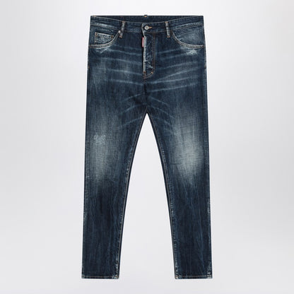 Cool Guy Navy Blue Washed Jeans