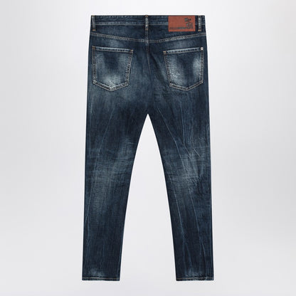 Cool Guy Navy Blue Washed Jeans