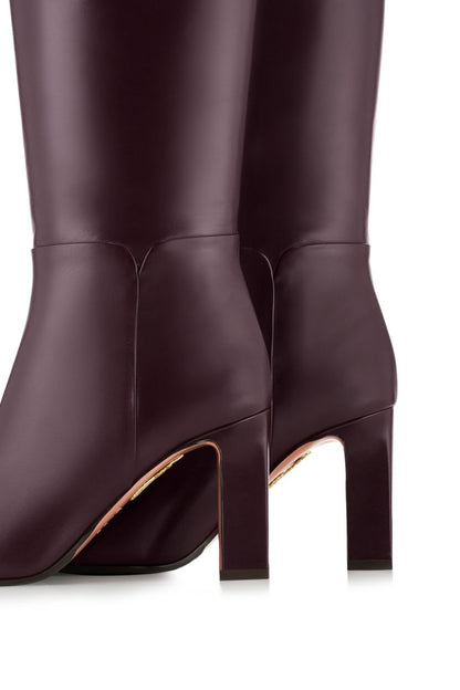 Sellier Boots In Glossy Leather