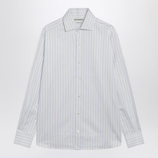 White striped cotton shirt