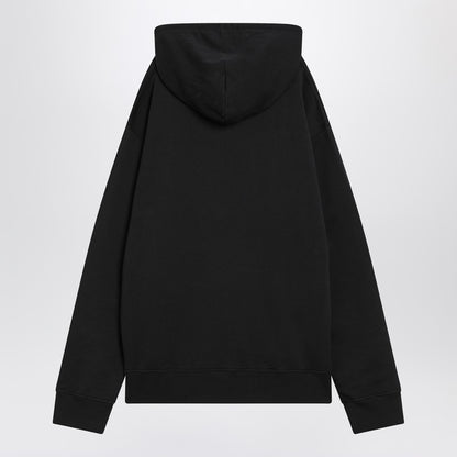 Black Sweatshirt With Logo Label