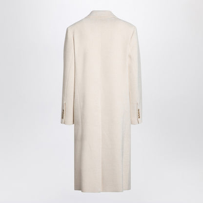 White Single-Breasted Coat