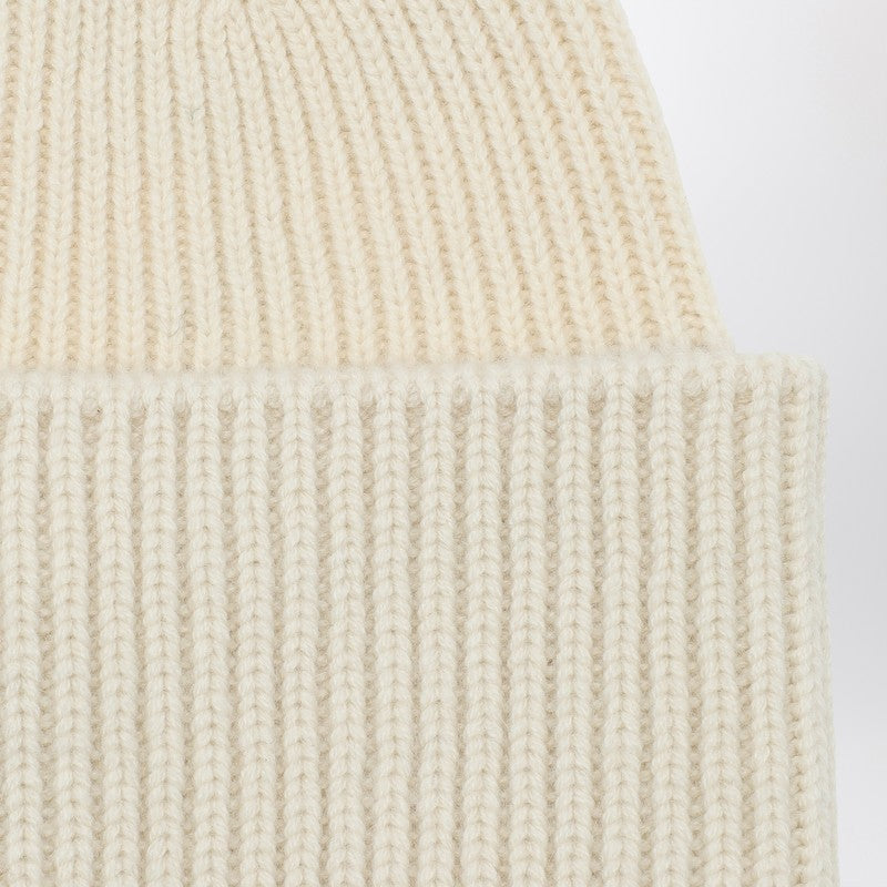 White Wool And Cashmere Beanie