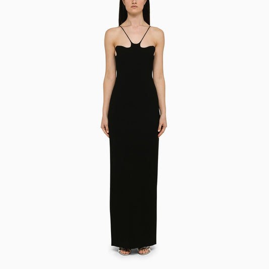 Black Long Dress With Slit