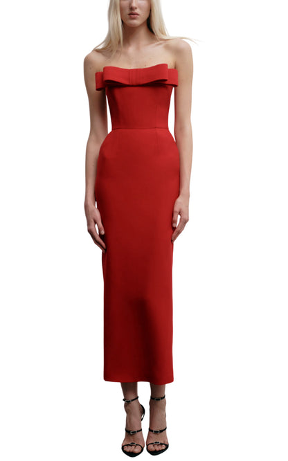 SISU BOW-DETAILED DRESS