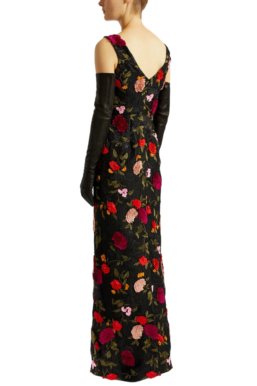 SLEEVELESS ALINE GOWN
