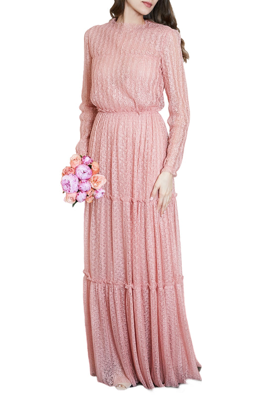 SOFT PLISSE GOWN