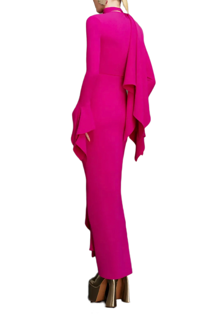NELLA DRESS IN FUCHSIA