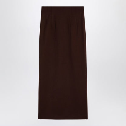 Hot Chocolate Shelby maxi skirt in wool