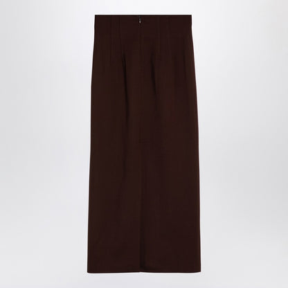 Hot Chocolate Shelby maxi skirt in wool