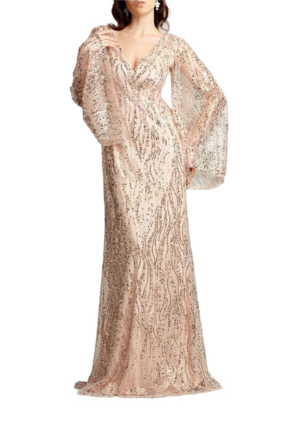 MAGNOLIA EMBELLISHED TULLE GOWN