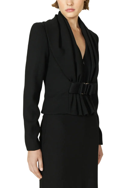TAYA CREPE WOOL JACKET