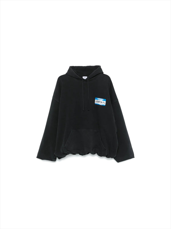 Cropped Boxy Hoodie