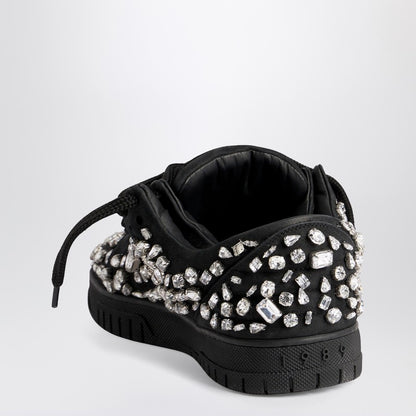 Skate Sneaker Crystals Black