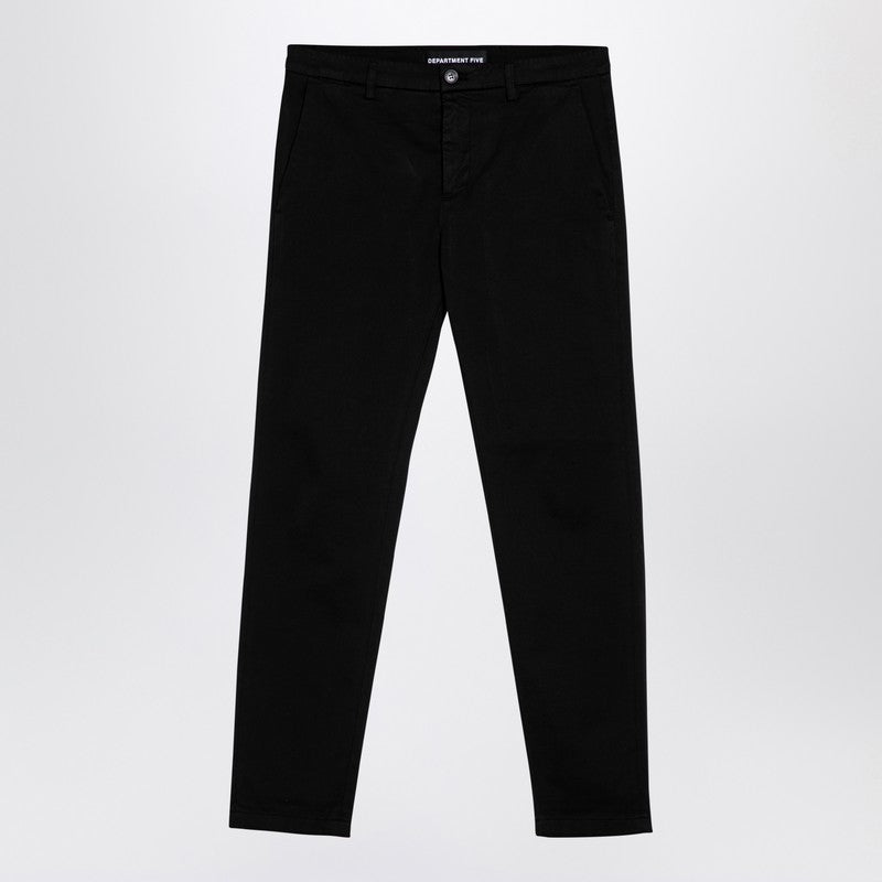 Black Cotton Trousers