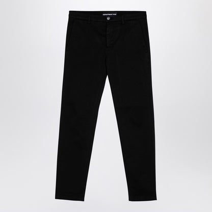 Black Cotton Trousers