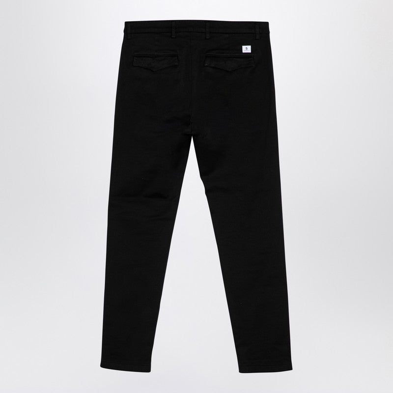 Black Cotton Trousers