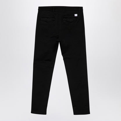 Black Cotton Trousers