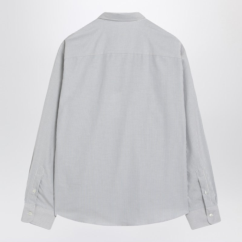 Sky Blue/white Striped Ami De Coeur Shirt
