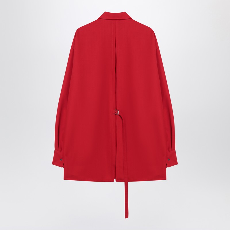 Red Wool Shirt