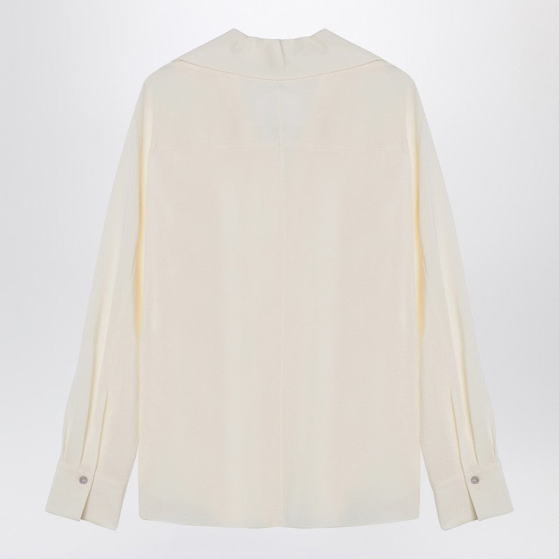 Ivory Silk Shirt
