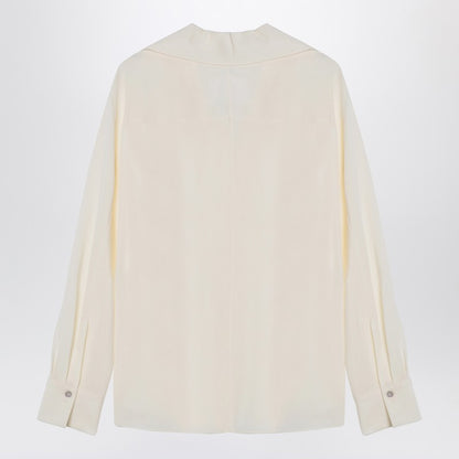 Ivory Silk Shirt