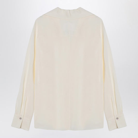 Ivory Silk Shirt
