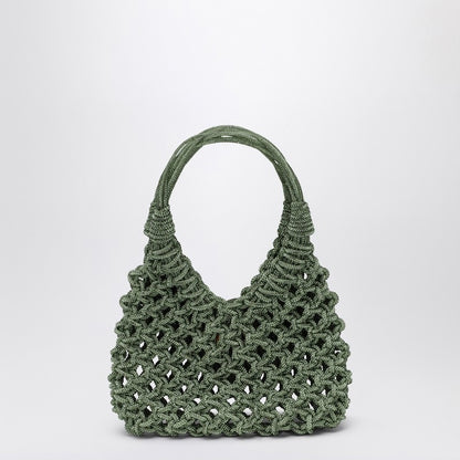 Green Vannifique Small Bag With Crystals