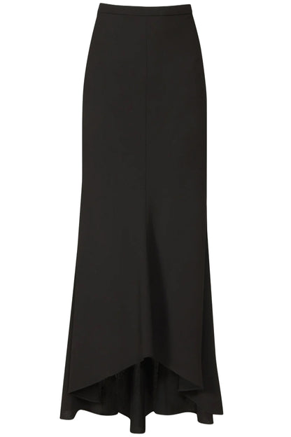 VINNA CREPE WOOL SKIRT