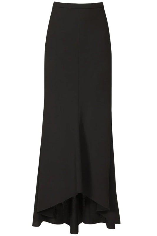 VINNA CREPE WOOL SKIRT