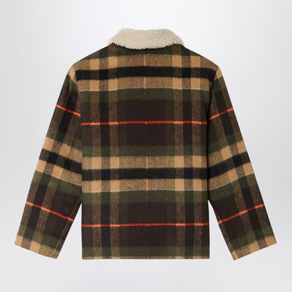 Baxter Khaki Checked Jacket