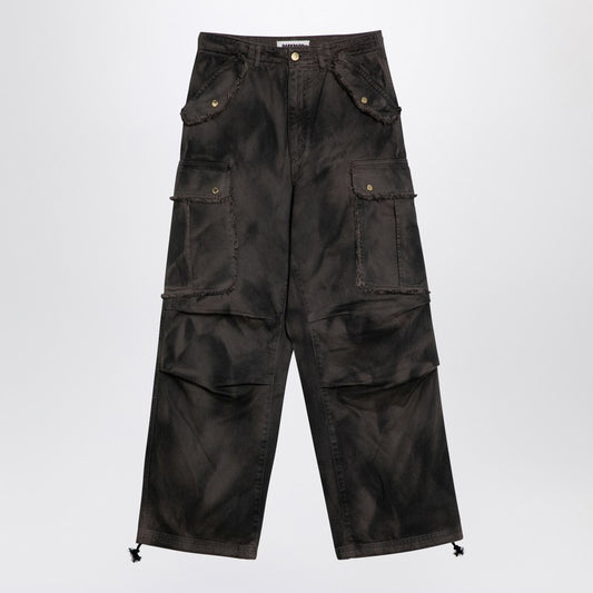 Vivi Black Washed Cargo Jeans