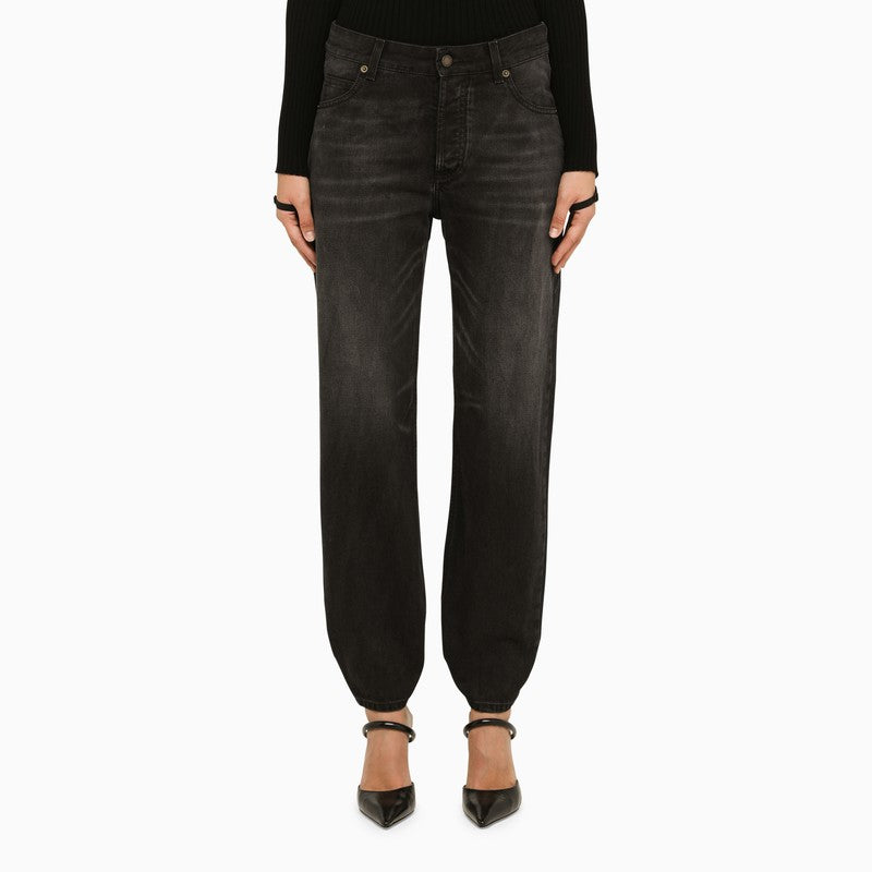 Black Denim Boyfriend Jeans
