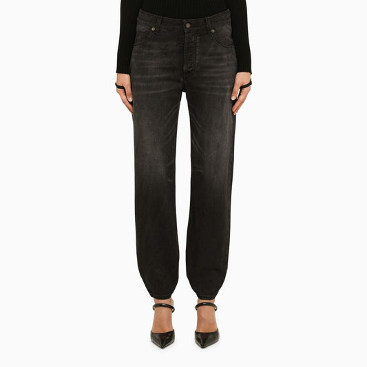 Black Denim Boyfriend Jeans