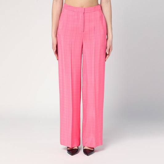 Pink Viscose Marlee Trousers