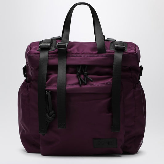 Burgundy Backpack >East+West<