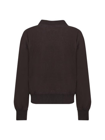 MOBY COTTON SWEATSHIRT WITH LOGO