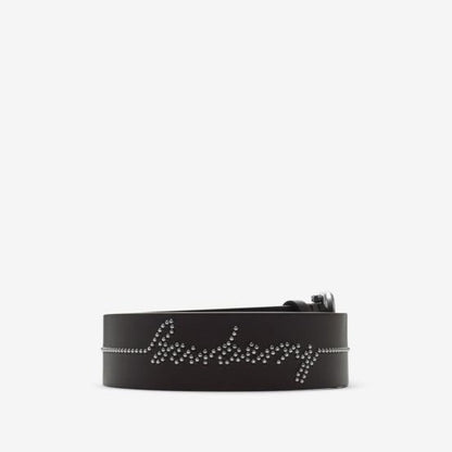 Leather belt