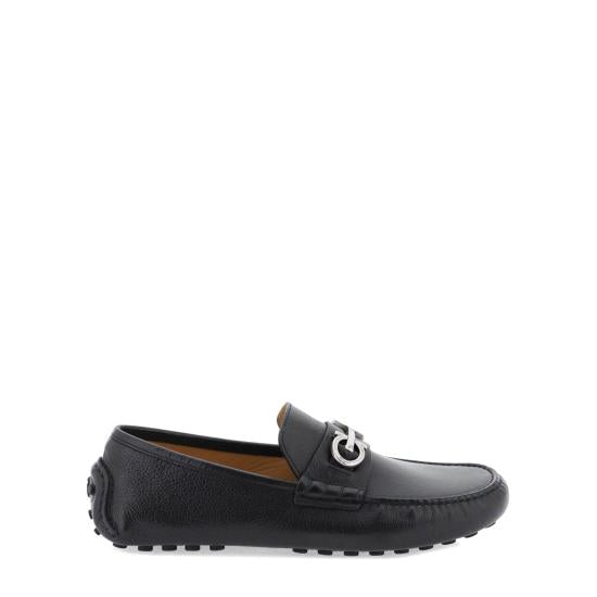 FERRAGAMO GANCINI-PLAQUE DRIVER SHOES