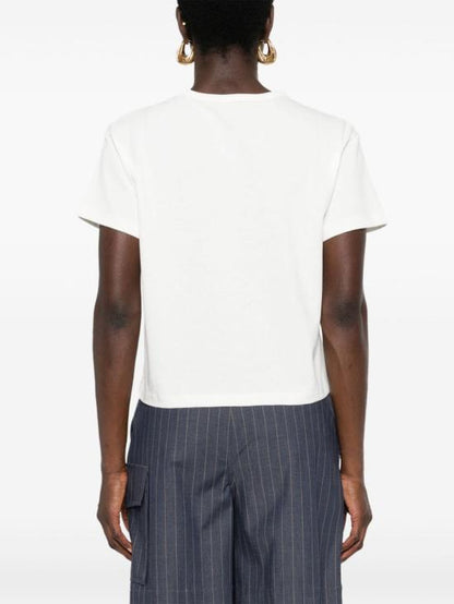 CHEST LOGO COTTON SHORT SLEEVE T-SHIRT