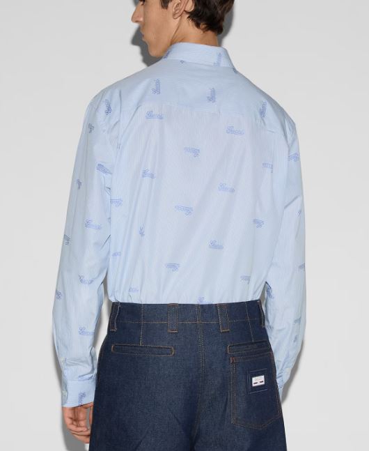 قميص بأكمام طويلة