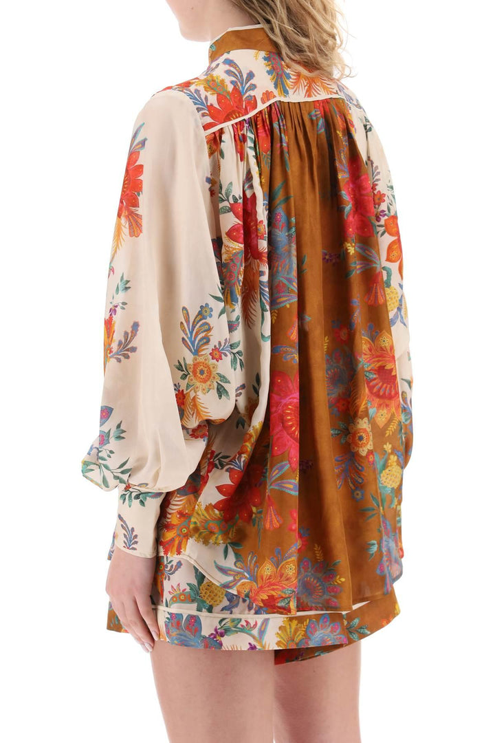  NETDRESSED | ZIMMERMANN | 'GINGER' BLOUSE WITH FLORAL MOTIF