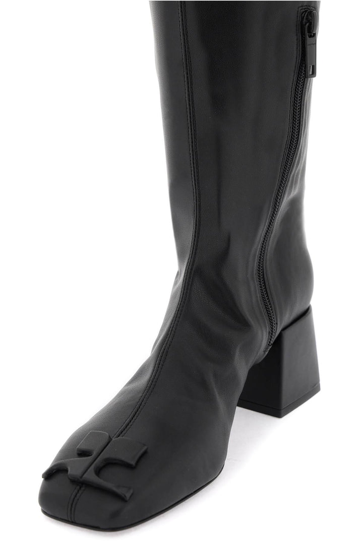 NETDRESSED | COURREGES | FAUX LEATHER HIGH BOOTS